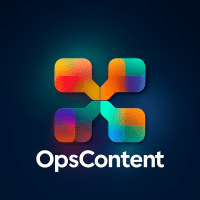 OpsContent - Automated Content Workflows Logo